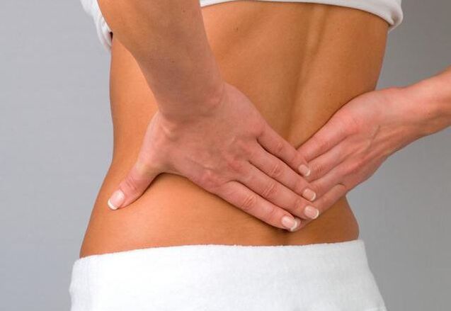 pain syndrome in the lower back